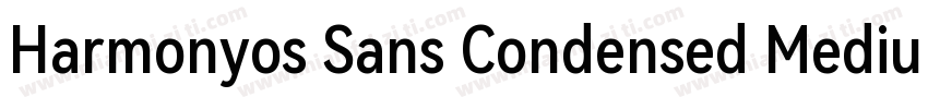 Harmonyos Sans Condensed Medium Ita字体转换